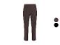 Dames bruine en zwarte broek met elastische tailleband