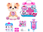 Speelgoed puppy-reddingsset met pluche hond, draagkoffer en medische accessoires