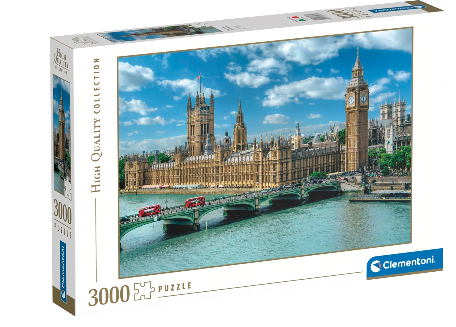 CLEMENTONI Puzzel, 3000 stukjes (Parlementsgebouw)