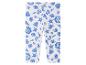 Kinder leggings met blauw schelp en zeesterren print.