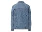 Blauw denim jack, achterkant.