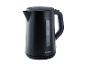 Zwarte Silvercrest waterkoker met waterniveau-indicator en 1,7L inhoud.