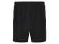 Zwarte katoenen shorts.
