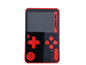 Zwarte Mad Monkey draagbare spelcomputer met rode knoppen