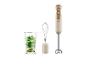 SilverCrest beige staafmixer met garde en beker.