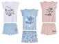 Pyjama's voor meisjes met Snoopy, Stitch en Minnie print.