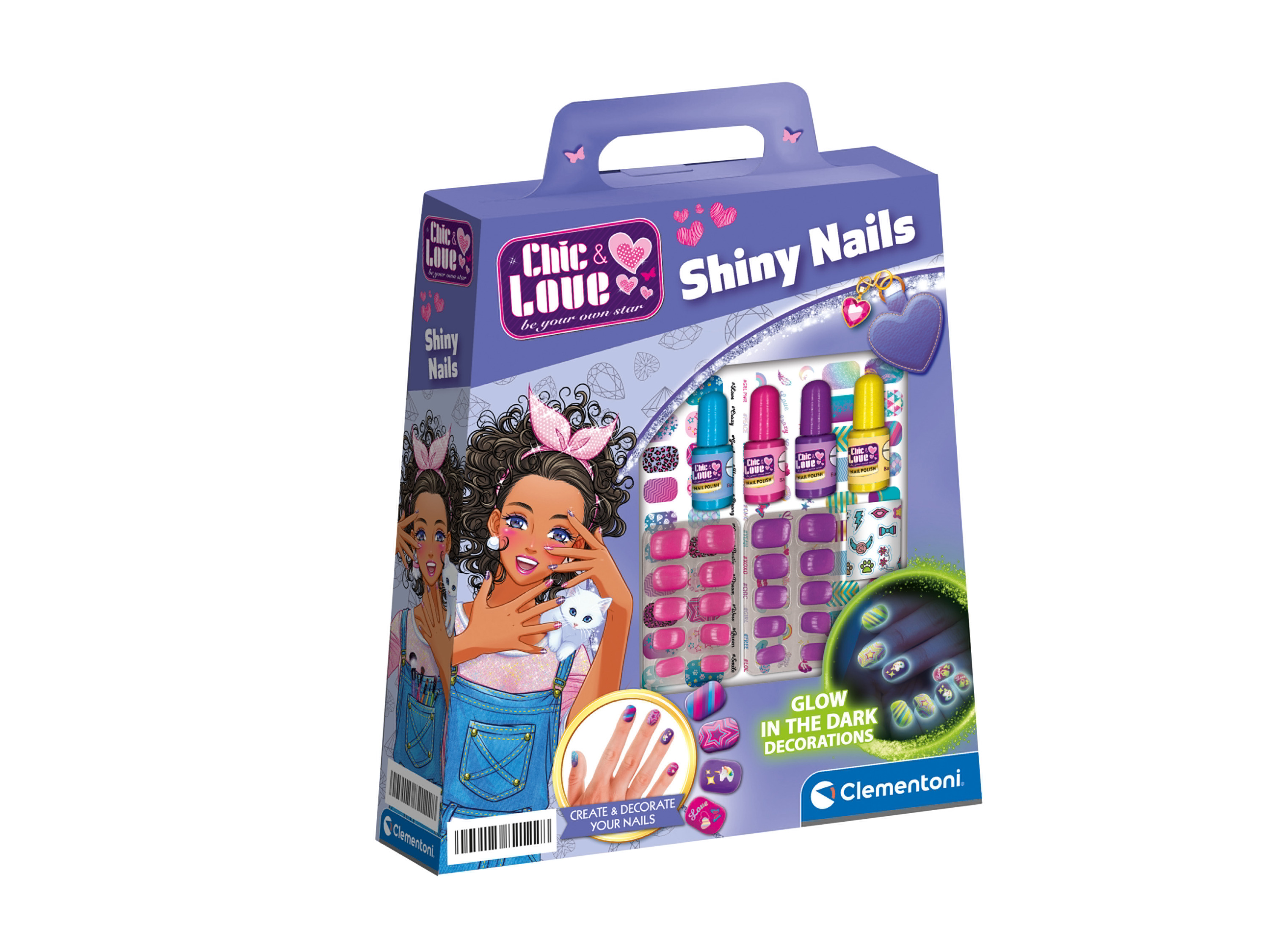 Clementoni Kinder make-up set (Shiny Nails) afbeelding