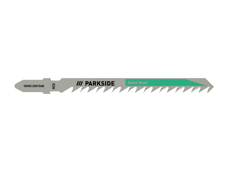 Een Parkside zaagblad voor hout met een snel ontwerp.