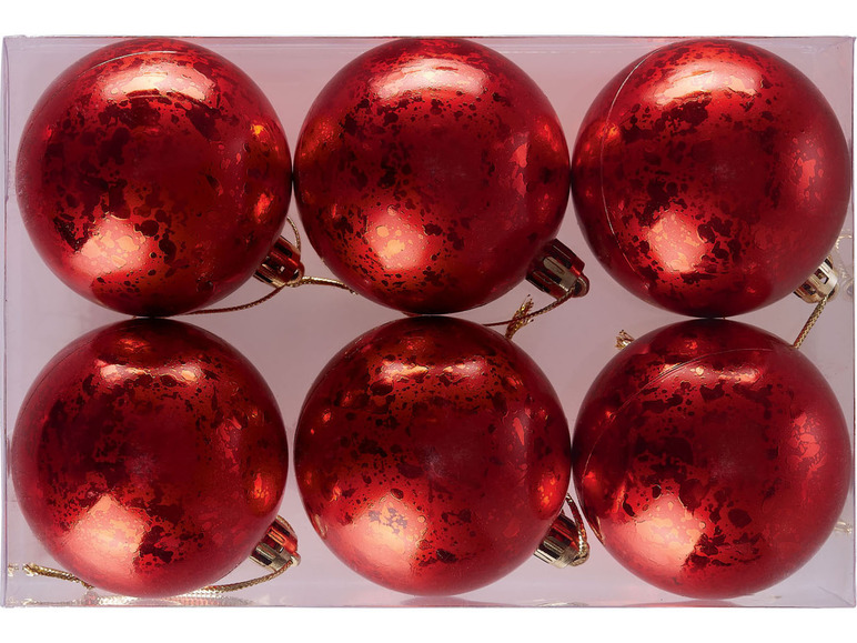 Ga naar volledige schermweergave: LIVARNO home Kerstballen 6 stuks - afbeelding 3