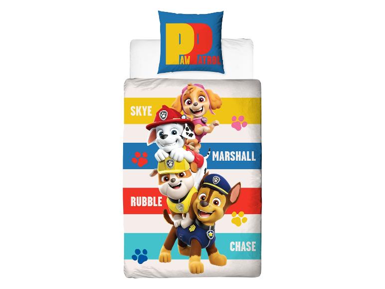Paw Patrol dekbedovertrekset met Skye, Marshall, Rubble en Chase