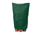 Groene beschermhoes voor potplanten, met drie potten zichtbaar aan de onderkant.