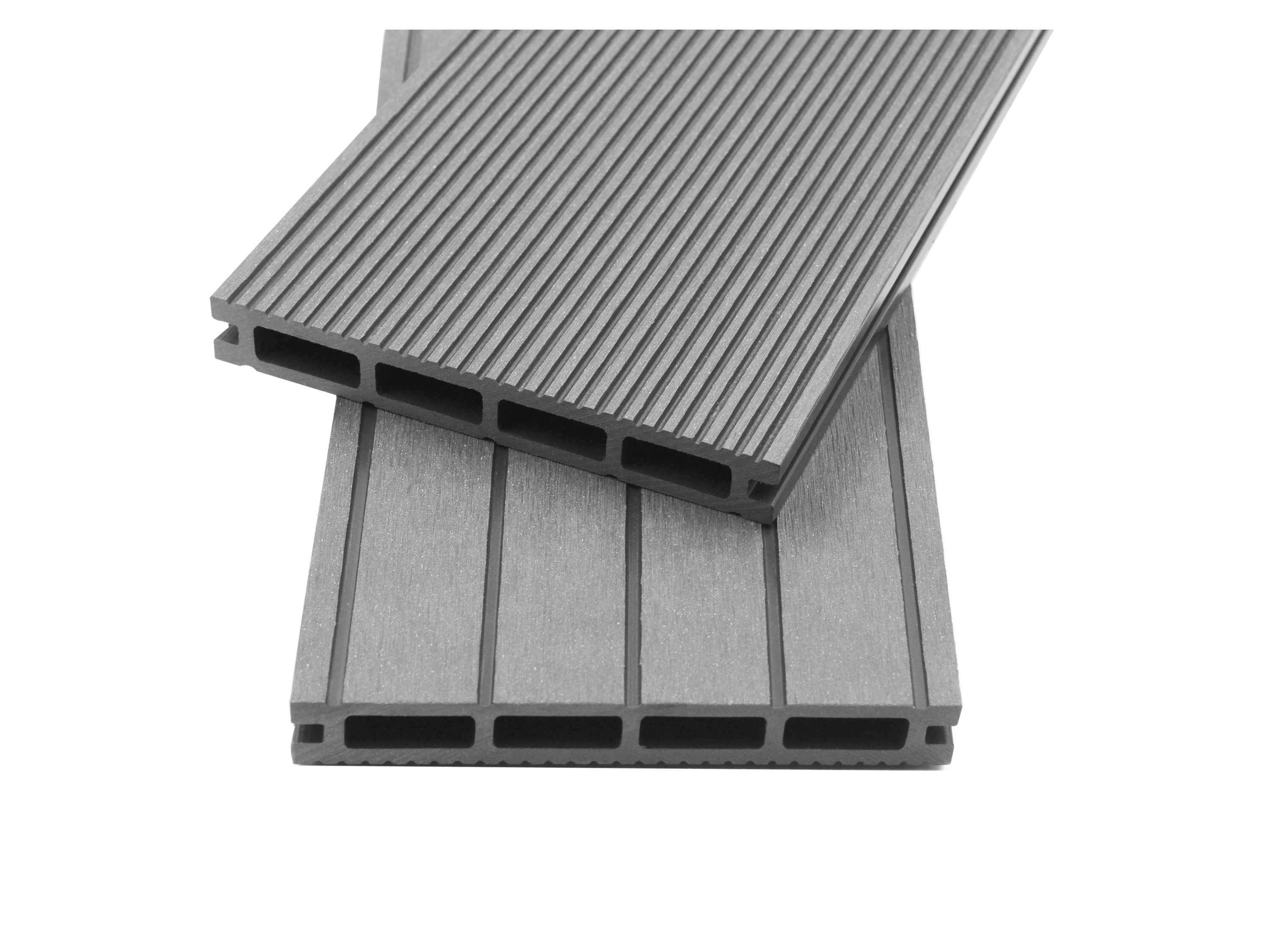 HOME DELUXE Set van 6 vlonderplanken Samana (2m², Lichtgrijs)