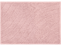 Roze badmat met een subtiel golvend gestreept patroon.