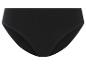 Zwarte katoenen slip.