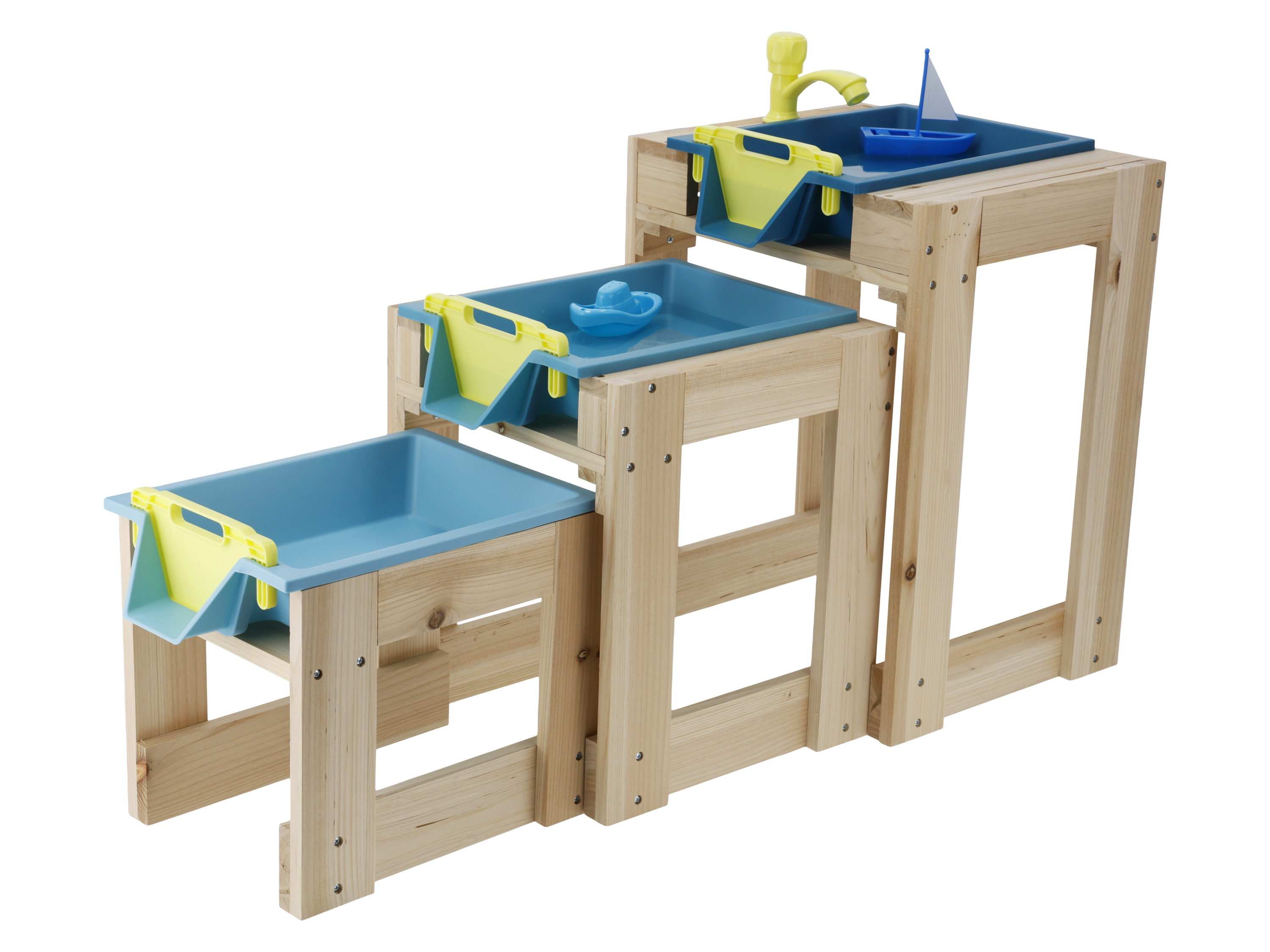 LUPILU Houten watertafel set