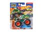 Hot Wheels Monster Trucks Rageasaur speelgoedauto met Sharks vs. Dinos-thema.