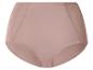 Dames high-waist slip in roze met kanten details aan de zijkanten.