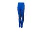 Blauwe sportlegging met donkere details