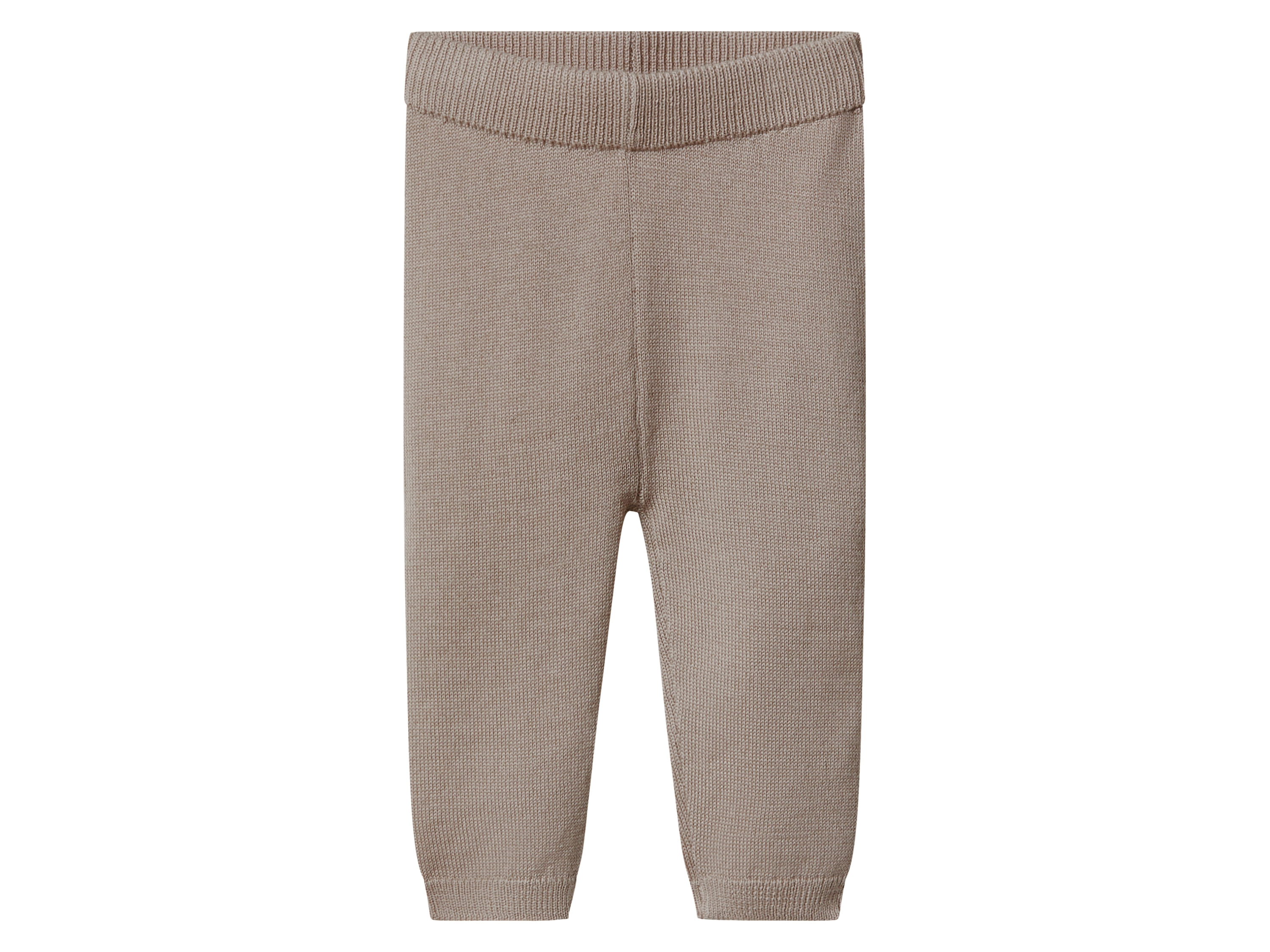 lupilu Gebreide baby broek (Beige, 50/56)