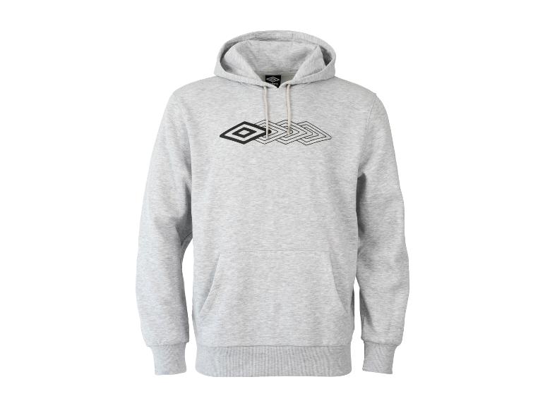 Grijze hoodie met Umbro grafische print op de borst