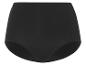 Zwarte high-waist slips.