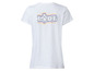 Wit T-shirt met het Lidl-logo op de rug.