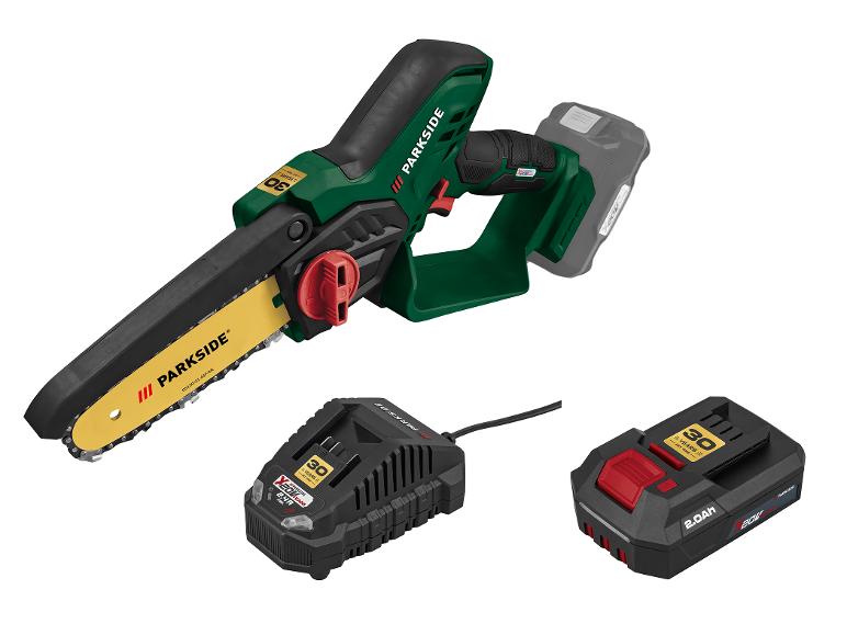 PARKSIDE 20 V accu-takkenschaar set met 2 Ah accu en lader.