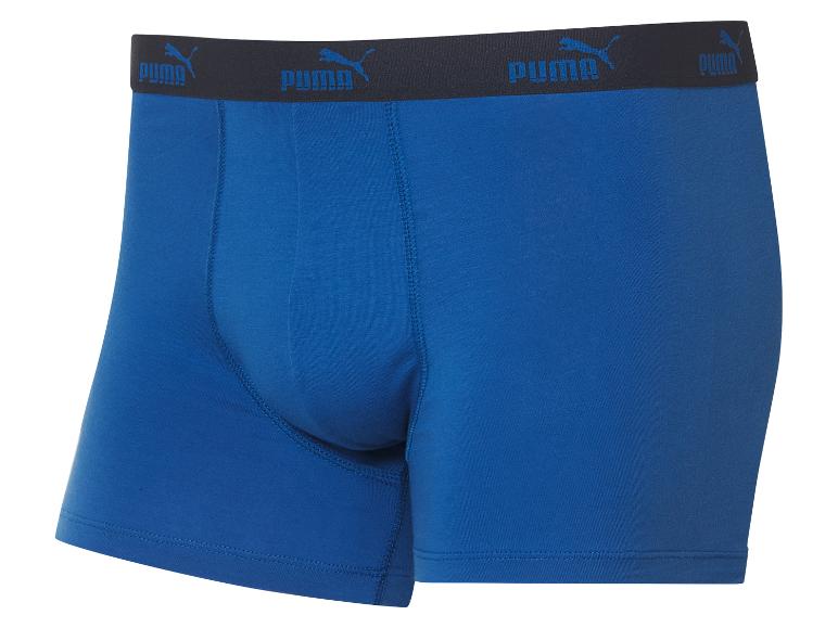Blauwe Puma boxershorts: comfortabel en stijlvol.