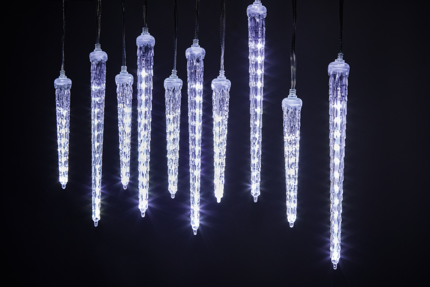 LIVARNO IJspegel-lichtsnoer, 148 LED's, voor binnen en buiten (Koudwit)