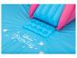 Opblaasbare glijbaan en zwembad in blauw en roze met de tekst 'Princess'.