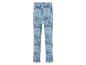 Blauwe pyjamabroek met tie-dye print.
