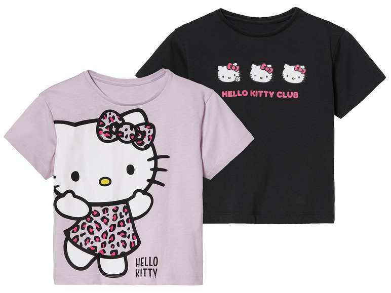 2 kinder t-shirts (110-116, Hello Kitty)