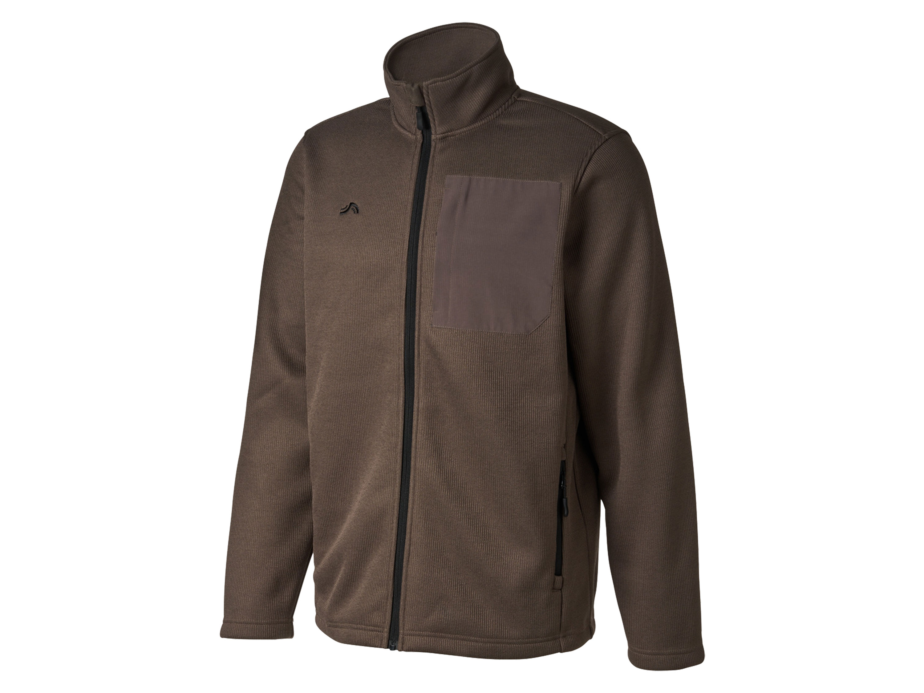 CRIVIT Heren fleecevest (Bruin, XL)