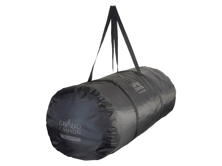 Een zwarte Grand Canyon Dolomiti 6 tentzak.
