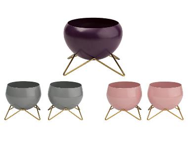 LIVARNO home Metalen bloempot