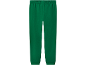 Groene joggingbroek met elastische tailleband en boorden.