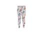 Witte kinderlegging met Paw Patrol Skye en dinosaurusprint, en roze pootafdrukken.