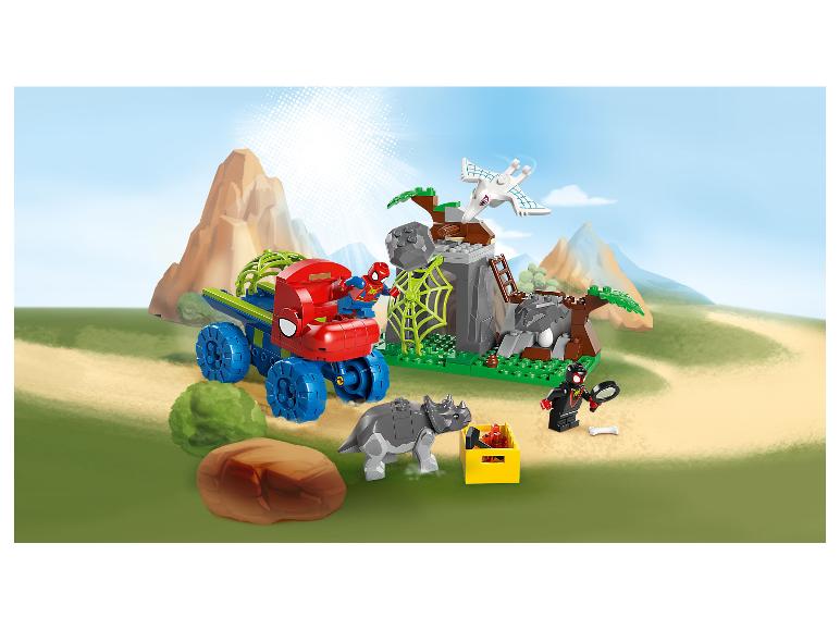 LEGO Spidey en zijn geweldige vrienden set met voertuig, figuren en landschap