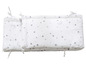 Babybedbumper met sterren en maan print