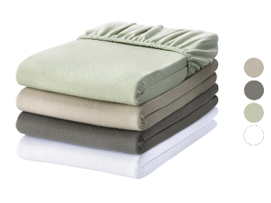Lidl-shop Livarno Home Jersey hoeslaken 140-160 x 200 cm aanbieding