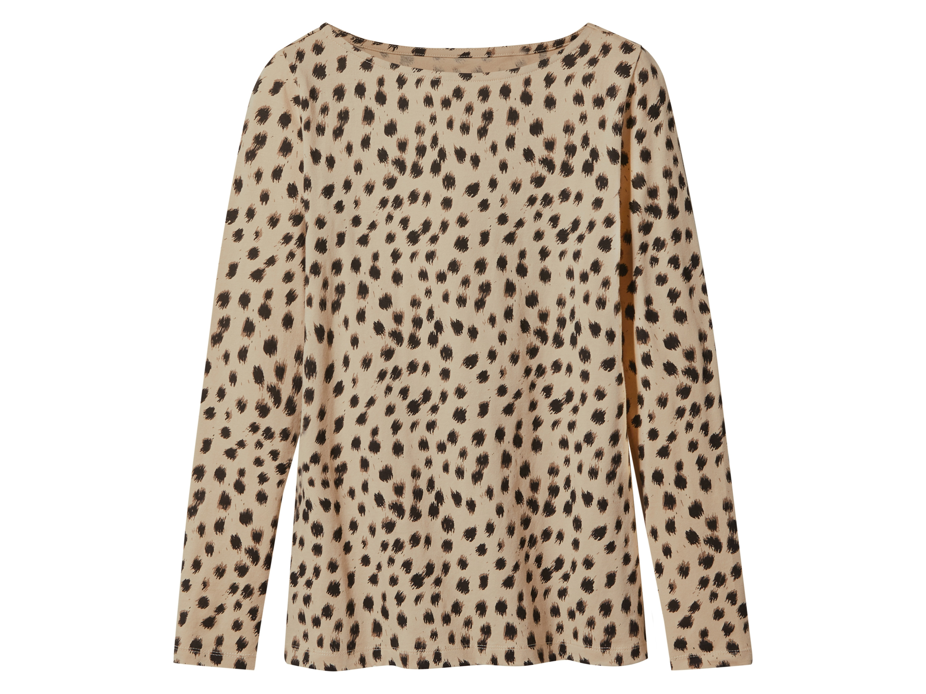 esmara Dames longsleeve (Luipaard print, XS (32/34))