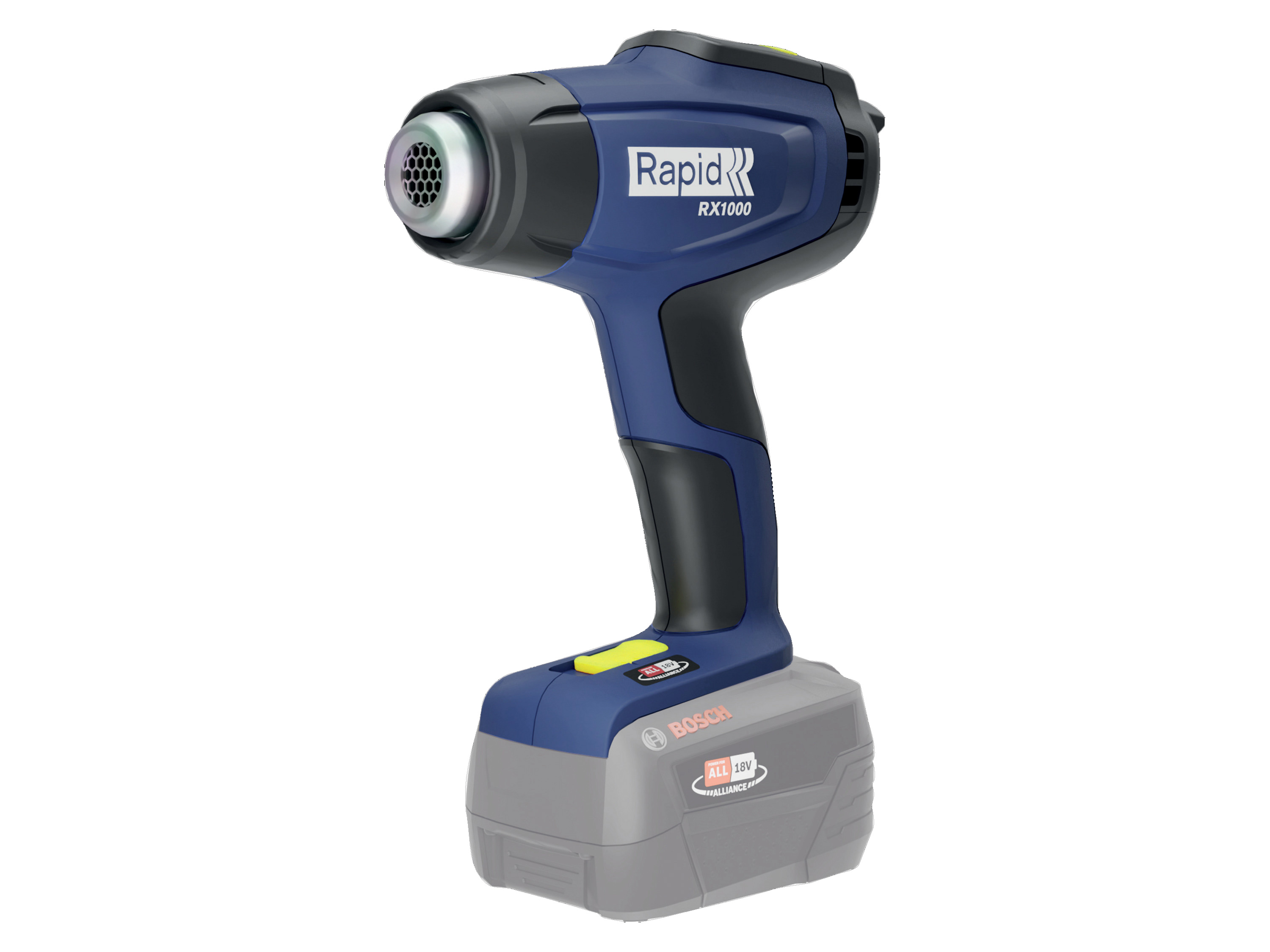 RAPID Accu-heteluchtpistool RX1000, 18 V, zonder accu