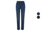 Jeans voor dames in blauw en zwart.