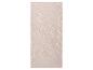 Beige en wit geometrisch patroon loper