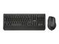 Tronic draadloos toetsenbord en muis set, zwart.