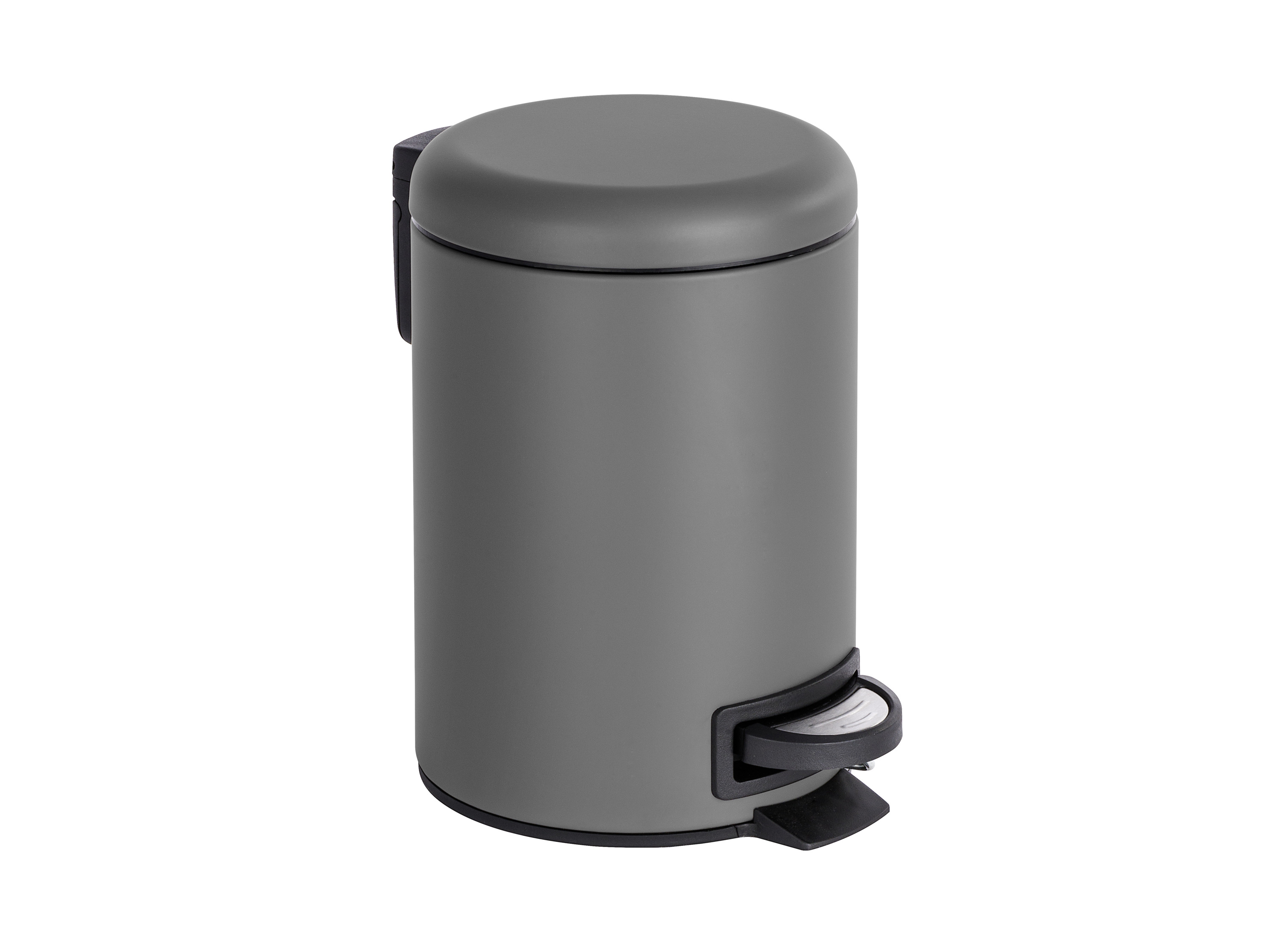 Wenko Prullenbak Leman 3 L (Grijs) afbeelding