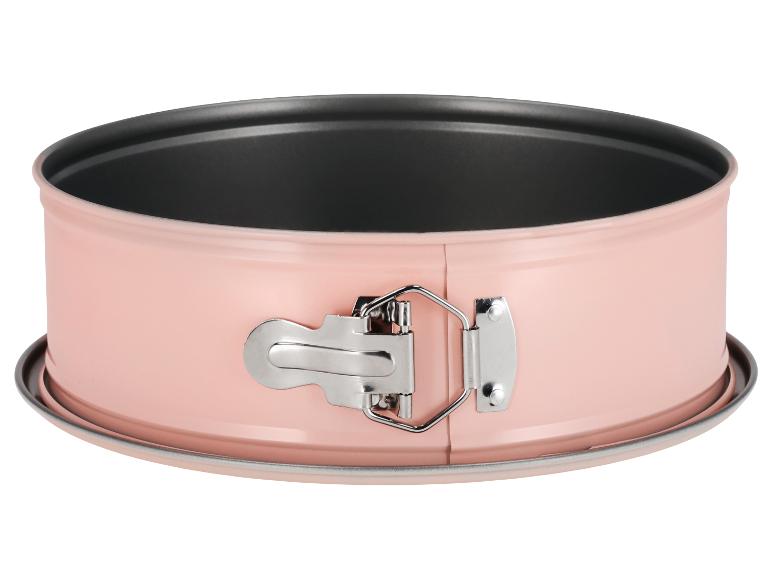 Roze springvorm met antiaanbaklaag