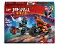 LEGO Ninjago Dragons Rising doos met Kai's motorfiets en Spectral Dragonian Scout.