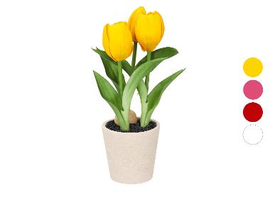 LIVARNO® Kunsttulpen in pot