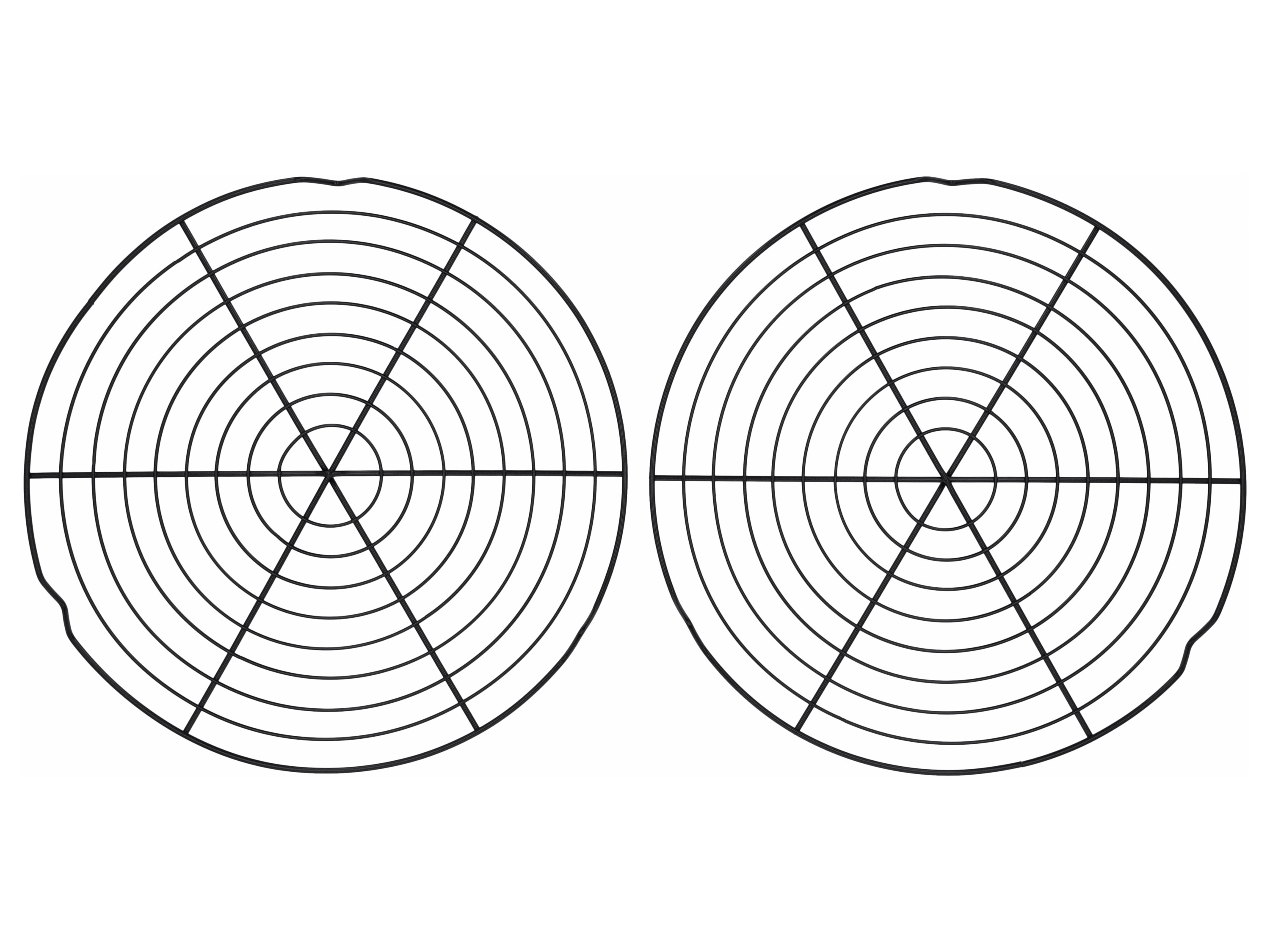 SILVERCREST Set van 2 bak- en afkoelroosters (Rond)